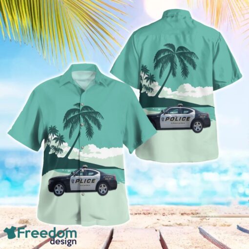 Dumfries Police Department Summer Hawaiian Shirt Product Photo 1