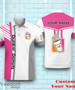 Dunkin’ Donuts Personalized Polo Shirt Logo And Brand Name Casual Design For Men Women