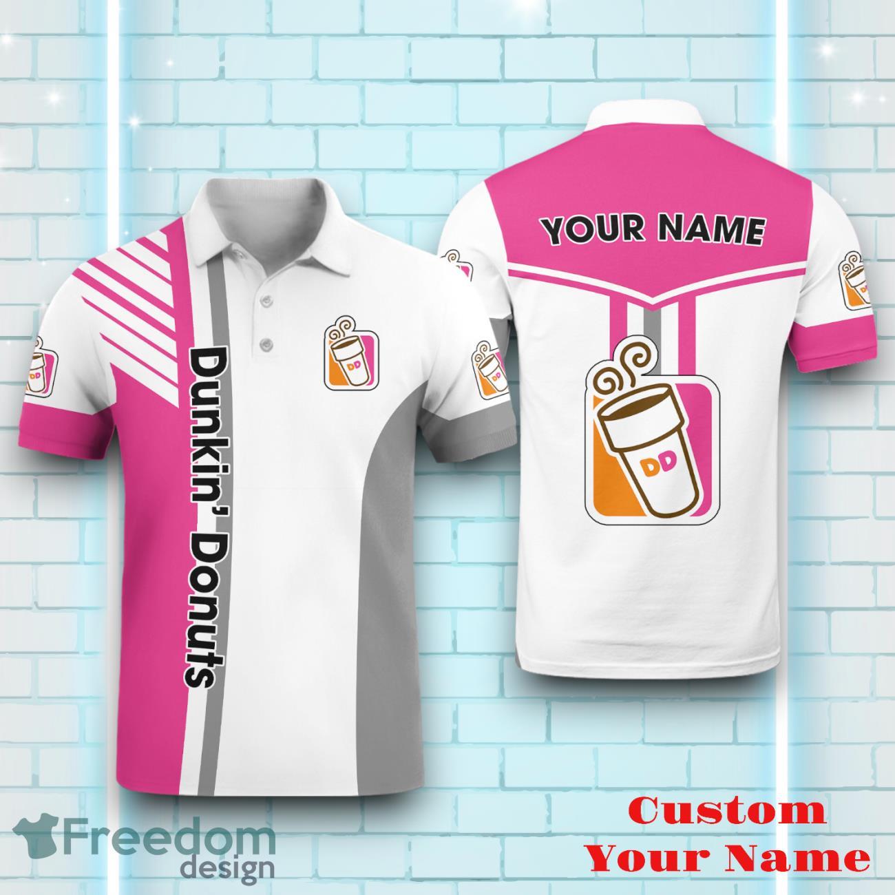 Dunkin’ Donuts Personalized Polo Shirt Logo And Brand Name Casual Design For Men Women image Dunkin’ Donuts Personalized Polo Shirt Logo And Brand Name Casual Design For Men Women Product Photo 1