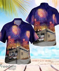 Durham, North Carolina, Durham County Emergency Medical Services Station 2, 4th Of July Hawaiian Shirt Beach Shirt For Men And Women