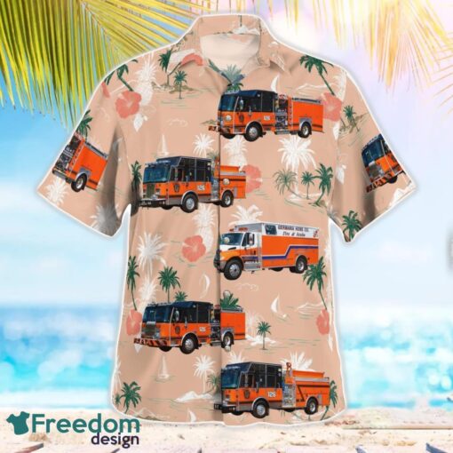 Duryea, Pennsylvania, Germania Hose Company Tropical 3D Hawaiian Shirt Gift For Summer Product Photo 2