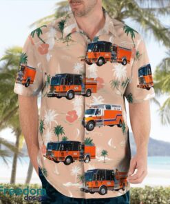 Duryea, Pennsylvania, Germania Hose Company Tropical 3D Hawaiian Shirt Gift For Summer Product Photo 3