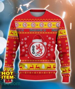 Dusseldorfer EG 3D Ugly Christmas Sweater For Men And Women Sport Fans Product Photo 2