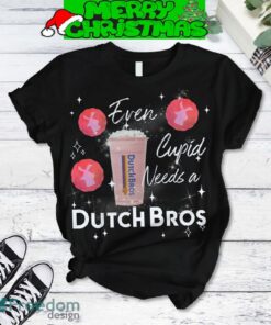 Dutch Bros Valentine Fleece Pajamas Set All Over Print Christmas Gift - Dutch Bros Valentine Fleece Pajamas Set-2