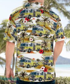 East Brandywine Fire Company Downingtown, Pennsylvania Summer Hawaiian Shirt Product Photo 2