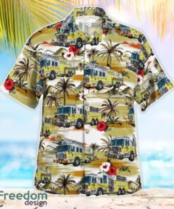 East Brandywine Fire Company Downingtown, Pennsylvania Summer Hawaiian Shirt image East Brandywine Fire Company Downingtown, Pennsylvania Summer Hawaiian Shirt Product Photo 3