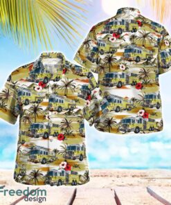 East Brandywine Fire Company Downingtown, Pennsylvania Summer Hawaiian Shirt