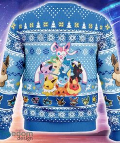 Eeveelution Pokemon Ugly Xmas Sweater Trending Holidays For Men Women Fans - Eeveelution Pokemon Ugly Christmas Sweater_2