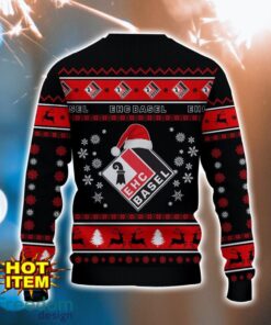 EHC Basel 3D Ugly Christmas Sweater For Men And Women Sport Fans Product Photo 3