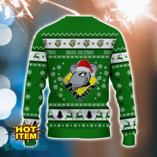 EHC Olten 3D Ugly Christmas Sweater For Men And Women Sport Fans Product Photo 3