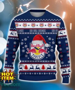 EHC Red Bull Munchen 3D Ugly Christmas Sweater For Men And Women Sport Fans Product Photo 2