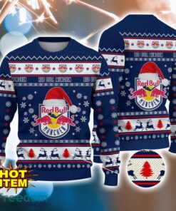 EHC Red Bull Munchen 3D Ugly Christmas  Sweater For Men And Women Sport Fans