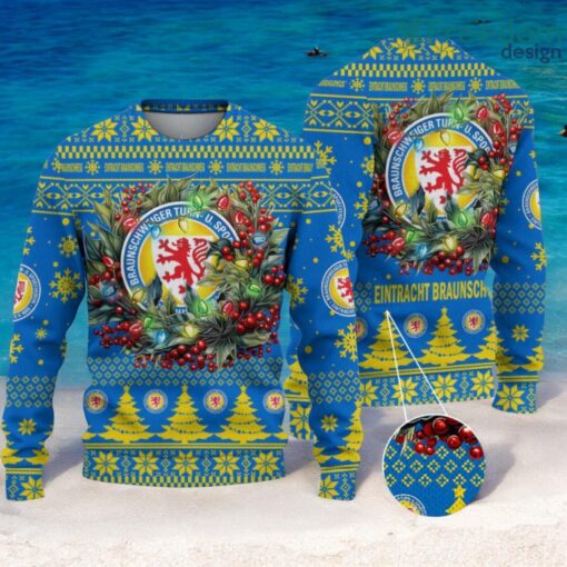 Eintracht Braunschweig Christmas Ugly Sweater 3D Gift For Men And Women Product Photo 1