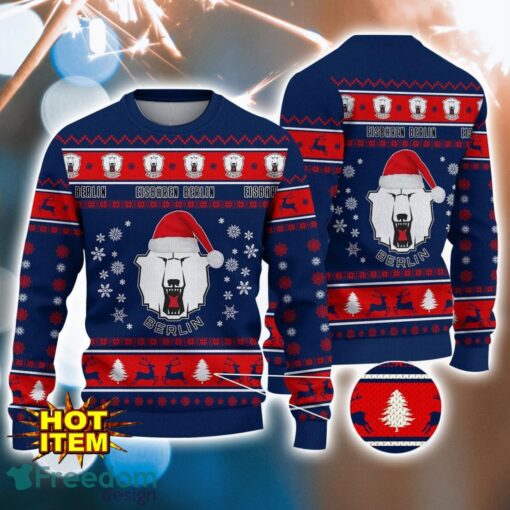 Eisbaren Berlin 3D Ugly Christmas Sweater For Men And Women Sport Fans Product Photo 1