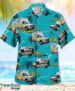 El Dorado, Kansas, Butler County EMS Hawaiian Shirt Summer Beach Shirt Product Photo 3