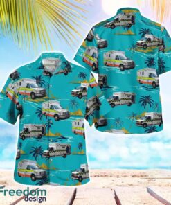 El Dorado, Kansas, Butler County EMS Hawaiian Shirt Summer Beach Shirt Product Photo 1