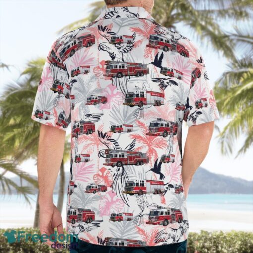 Elizabeth, Union County, New Jersey, Elizabeth Fire Department Hawaiian Shirt Product Photo 2