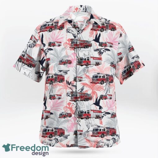 Elizabeth, Union County, New Jersey, Elizabeth Fire Department Hawaiian Shirt Product Photo 3