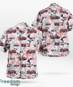 Elizabeth, Union County, New Jersey, Elizabeth Fire Department Hawaiian Shirt Product Photo 1