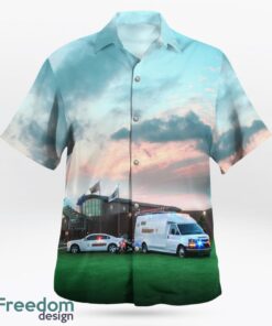 Elkhart, Indiana, Elkhart County Sheriff Office Hawaiian Shirt Product Photo 3