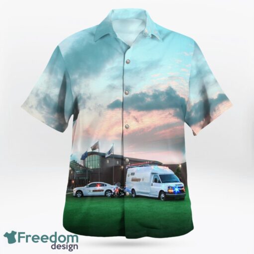 Elkhart, Indiana, Elkhart County Sheriff Office Hawaiian Shirt Product Photo 3