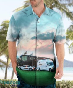 Elkhart, Indiana, Elkhart County Sheriff Office Hawaiian Shirt Product Photo 4