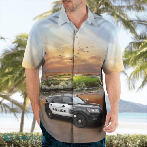 Elkhart, Indiana, Elkhart Police Department Hawaiian Shirt Product Photo 4