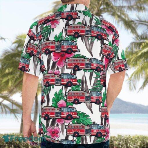 Elkins Park, Pennsylvania, LaMott Fire Company Hawaiian Shirt Product Photo 2