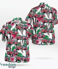 Elkins Park, Pennsylvania, LaMott Fire Company Hawaiian Shirt Product Photo 1