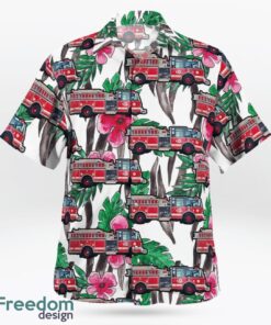 Elkins Park, Pennsylvania, LaMott Fire Company Hawaiian Shirt Product Photo 3