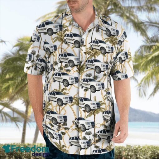 Elko, Elko County, Nevada, Elko County Sheriff Department Ford Explorer Hawaiian Shirt Summer Beach Shirt Product Photo 4