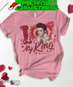 Elvis Presley My King My Valentine Pink Fleece Pajamas Set For Christmas - Elvis Presley My King My Valentine Pink Fleece Pajamas Set-3