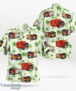 England, Hampshire & Isle of Wight Fire and Rescue Service Hawaiian Shirt Product Photo 1