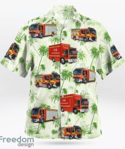 England, Hampshire & Isle of Wight Fire and Rescue Service Hawaiian Shirt Product Photo 4