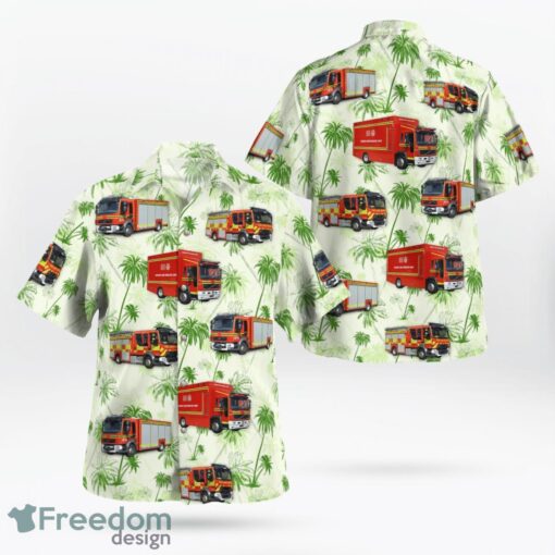 England, Hampshire & Isle of Wight Fire and Rescue Service Hawaiian Shirt Product Photo 1