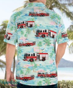 Escambia County, Florida, Pensacola Fire Department Hawaiian Shirt Product Photo 2