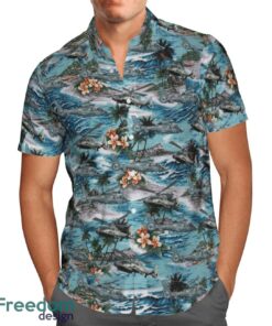 Eurocopter AS565 Panther French Navy Hawaiian Shirt Beach Shirt Summer Holiday Gift Product Photo 2