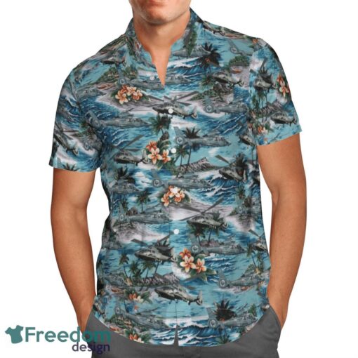 Eurocopter AS565 Panther French Navy Hawaiian Shirt Beach Shirt Summer Holiday Gift Product Photo 2