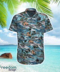 Eurocopter AS565 Panther French Navy Hawaiian Shirt Beach Shirt Summer Holiday Gift Product Photo 1