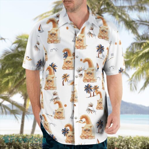 Exotic Shorthair Cat Aloha Hawaiian Shirt Beach Gift Shirt Product Photo 4