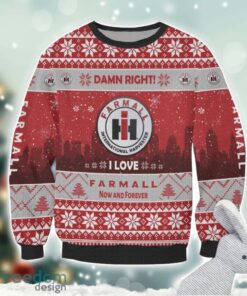 Farmall Damn Right I Lover Farmall Now And Forever 3D Ugly Christmas Sweater Christmas Gift Product Photo 2