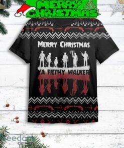 Fear The Walking Dead Don’t Dead Open Inside Pajamas Set Christmas For Family - Fear The Walking Dead Don’t Dead Open Inside Pajamas Set-2