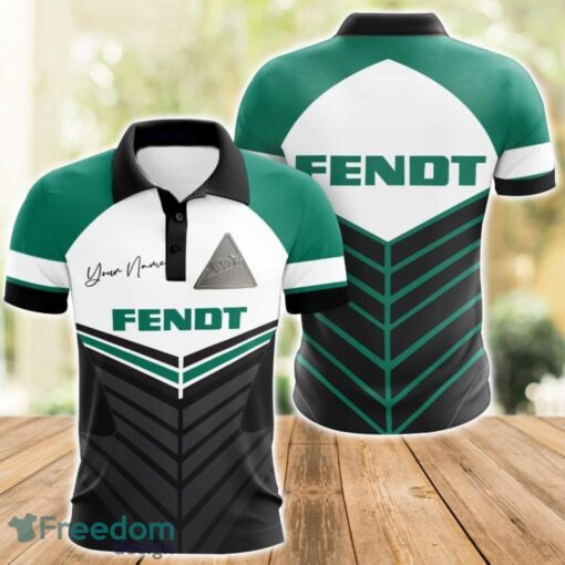 Fendt 3D Polo Shirt For Car Lover Golf Fans Gift Polo Shirt Custom Name Product Photo 1