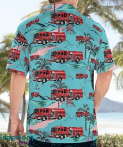 Fernandina Beach Fire Department Hawaiian Shirt Beach Summer Shirt Product Photo 2