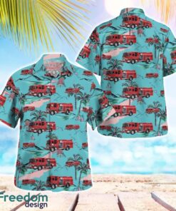 Fernandina Beach Fire Department Hawaiian Shirt Beach Summer Shirt