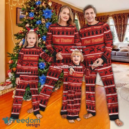 Fiat Trattori Tractor Pajamas Set Ugly Christmas Family - Fiat Trattori Tractor Pajamas Set Ugly Christmas Family