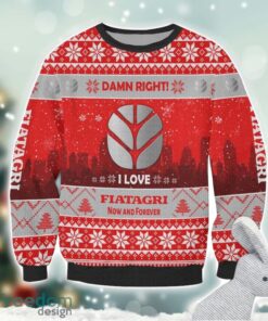 Fiatagri Damn Right I Lover Fiatagri Now And Forever 3D Ugly Christmas Sweater Christmas Gift Product Photo 2