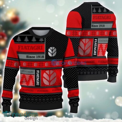 Fiatagri Logo Ugly Christmas Sweater For Fans Men And Women Christmas Gift Ideas Product Photo 1