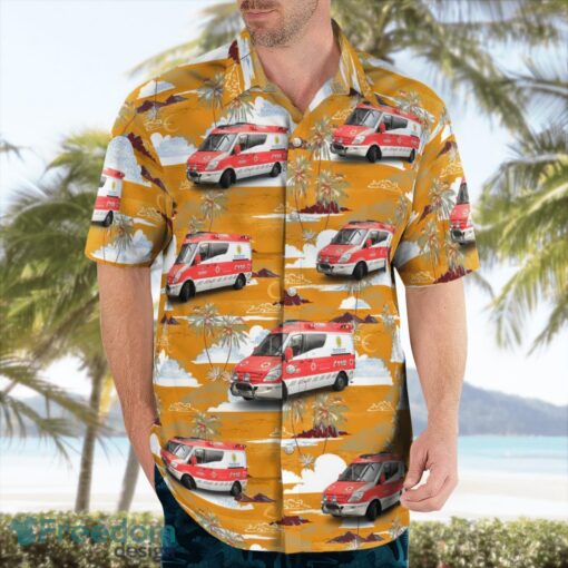 Finland Helsinki Ambulance Hawaiian Shirt Beach Shirt For Men And Women Product Photo 3