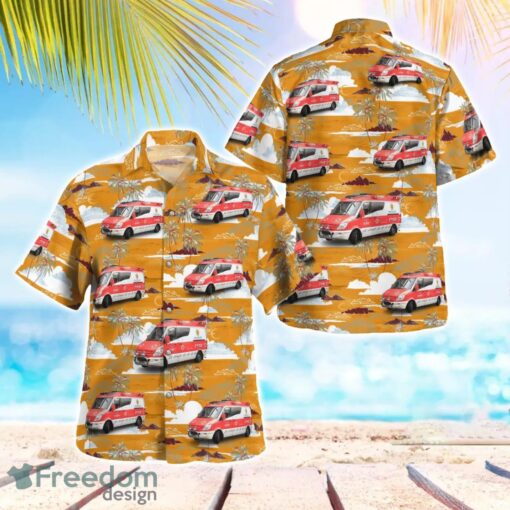 Finland Helsinki Ambulance Hawaiian Shirt Beach Shirt For Men And Women Product Photo 1